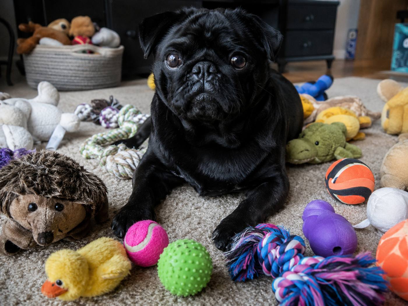 Best Toys for Pugs That Get Bored Easily